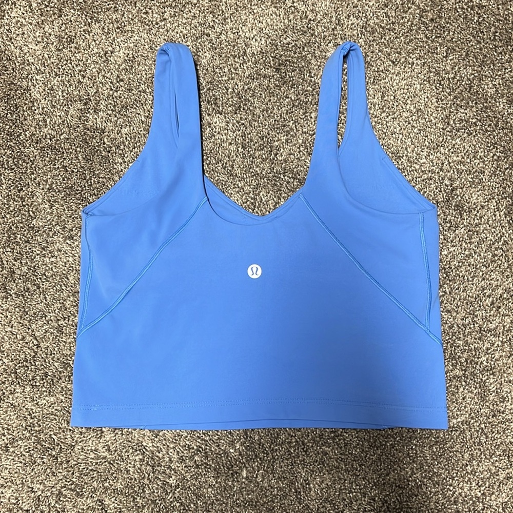 Limited Edition LULULEMON Align Tank Top Light Support  Size 6 Color Pool Party - Picture 2 of 11